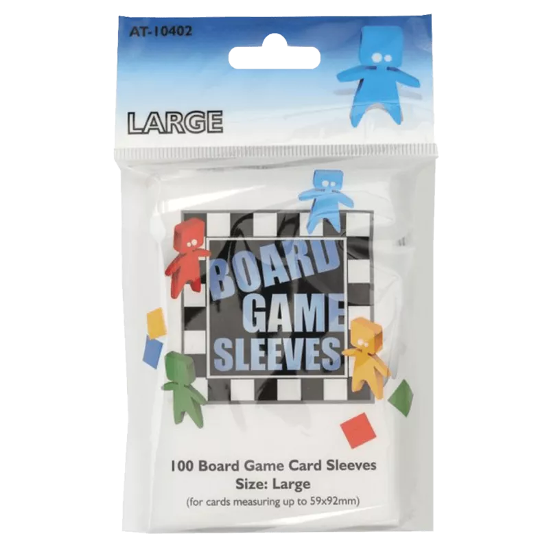 Board Game : 100 sleeves Large (59 x 92 mm)