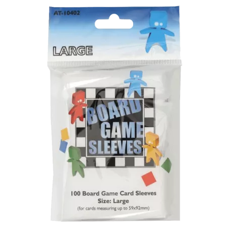 Board Game : 100 sleeves Large (59 x 92 mm)