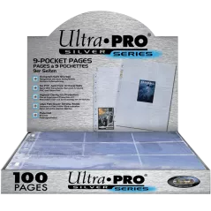 Ultra Pro - Feuilles de Classeur Silver (100)