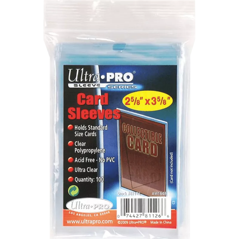 Ultra pro sleeves transparentes (100)