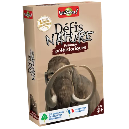 Défis Nature - Animaux Préhistoriques