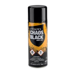 Citadel - Peinture Spray - Sous Couche - Chaos Black (400ml)