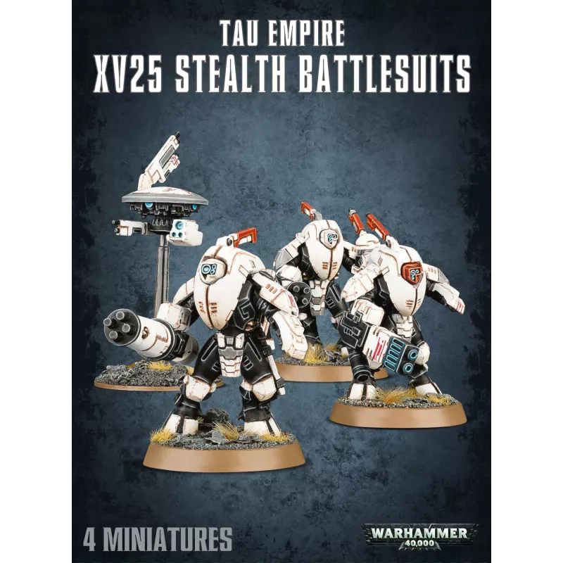 Warhammer 40 000 - Tau Empire XV25 Stealth Battlesuits