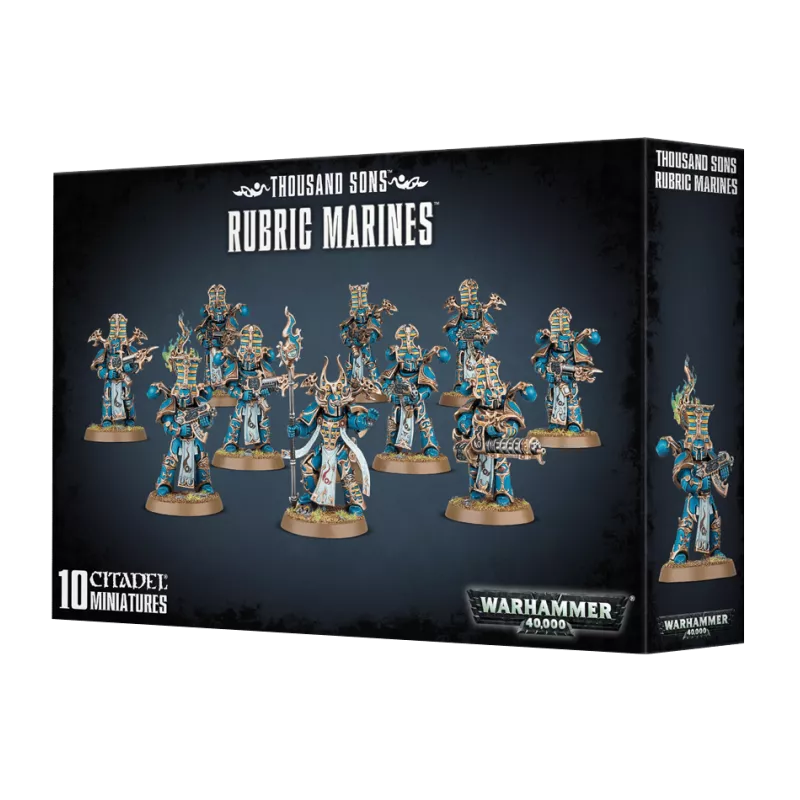 Warhammer 40 000 - Thousand Sons Rubric Marines