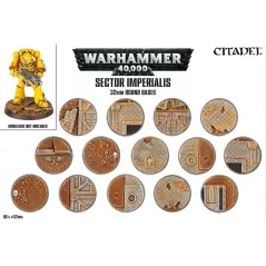 Citadel - Accessoire - Sector Imperialis - Socles ronds 32mm