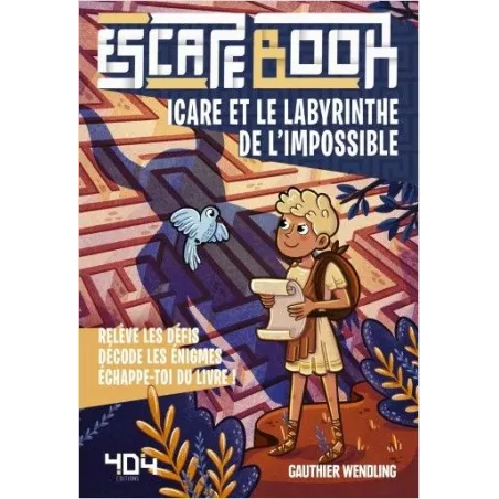 Escape Book Jr - Icare et le labyrinthe de l'impossible