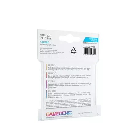 Gamegenic - Sleeves Matte 73x73 Square