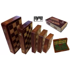 Jeu Échecs - Coffret Pliable Magnétique - 17cm