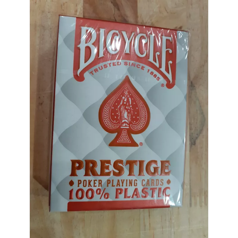 Bicycle Prestige 100% Plastique Rouge