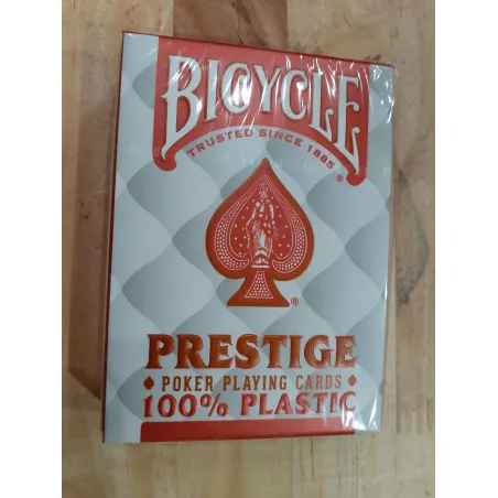 Bicycle Prestige 100% Plastique Rouge