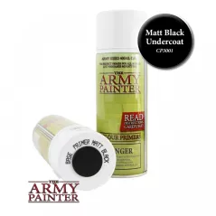 Army Painter - Peinture Spray - Sous Couche - Matt Black (400ml)