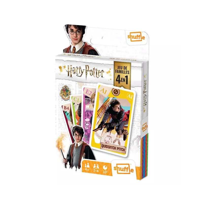 Jeu de Familles 4 en 1 - Harry Potter