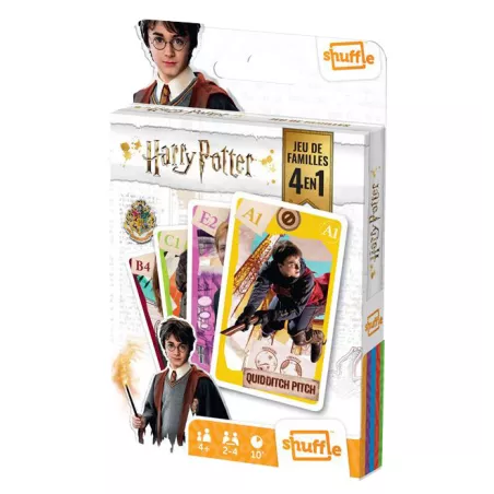 Jeu de Familles 4 en 1 - Harry Potter