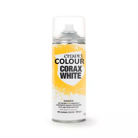 Citadel - Peinture Spray - Sous Couche - Corax White (400ml)