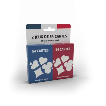 Ducale - 2 jeux de 54 Cartes Ecopack