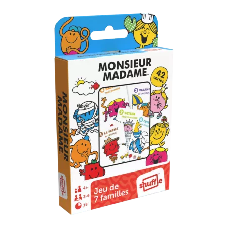 Jeu de 7 Familles - MONSIEUR MADAME