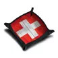 Piste de dés - Wood Swiss Flag