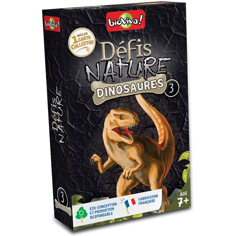 Défis Nature - Dinosaures 3 noir