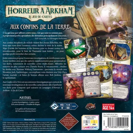 Horreur à Arkham - Le jeu de cartes - Aux Confins de la Terre (Investigateurs)