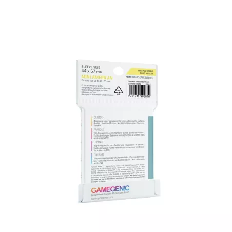 Gamegenic - Sleeves Prime 44x67 Mini US