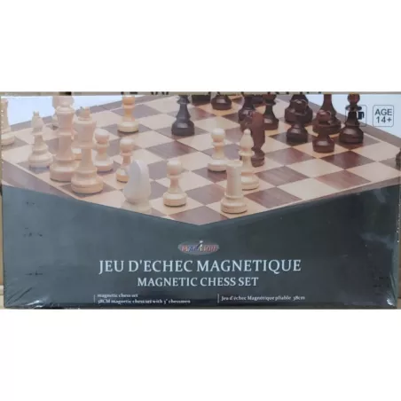 Jeu Échecs - Coffret Pliable Magnétique - 38cm