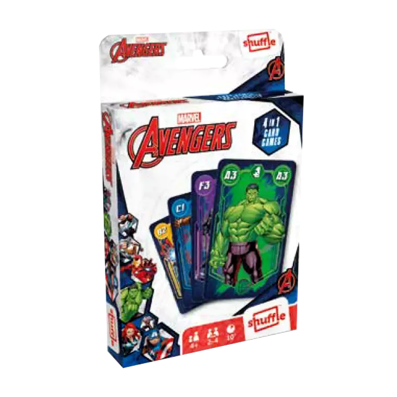 Jeu de Familles 4 en 1 - Marvel Avengers