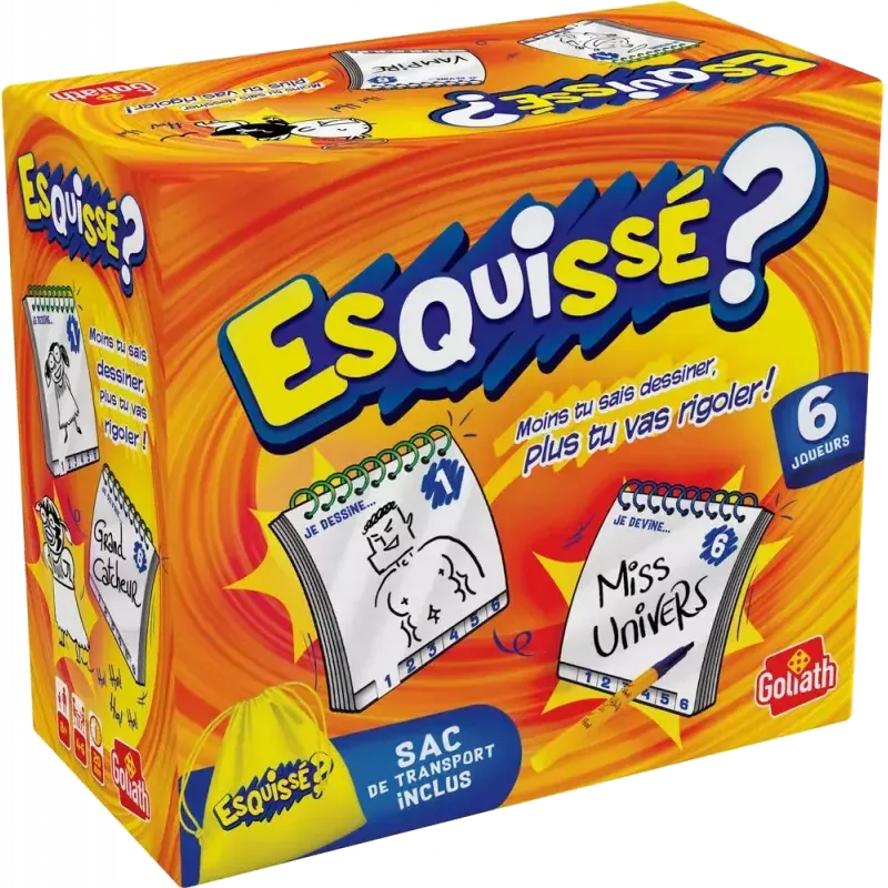 Esquissé ? 6 joueurs - Édition Voyage