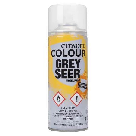 Citadel - Peinture Spray - Sous Couche - Grey Seer (400ml)