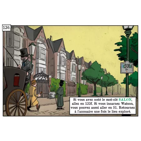 La BD dont vous êtes le héros - Sherlock Holmes - Ténèbres sur Londres