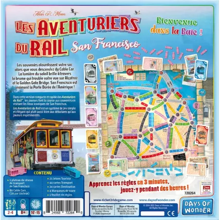 Les Aventuriers du Rail - San Francisco