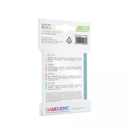 Gamegenic - Sleeves Prime 59x91 Standard US