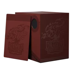 Dragon Shield - Deck Box - Double Shell - Revised - Blood Red/Black