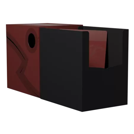 Dragon Shield - Deck Box - Double Shell - Revised - Blood Red/Black