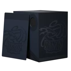 Dragon Shield - Deck Box - Double Shell - Revised - Midnight Blue/Black