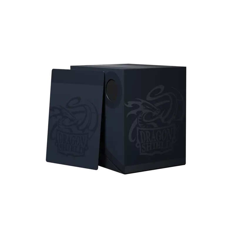 Dragon Shield - Deck Box - Double Shell - Revised - Midnight Blue/Black