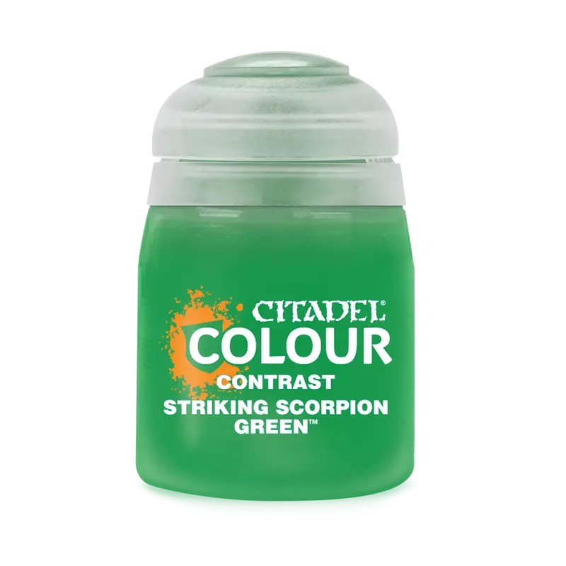 Citadel - Peinture - Contrast - Striking Scorpion Green (18ml)