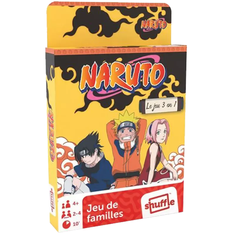 Jeu de Familles 3 en 1 - Naruto