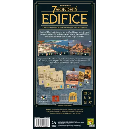 7 Wonders Seconde Édition - Extension - Edifice