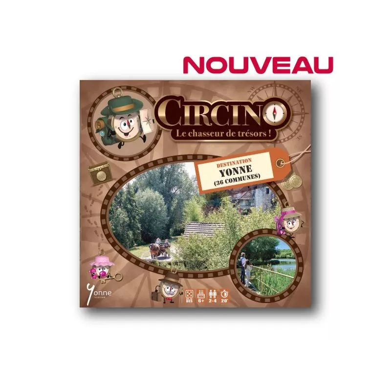 Circino - Chasseur de Trésors - Destination Yonne