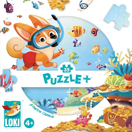 Puzzle - 35p - Loki - Loki Fait de la Plongée