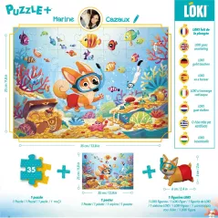 Puzzle - 35p - Loki - Loki Fait de la Plongée