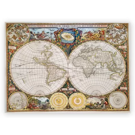 Puzzle - 1000p - Ancient World Map