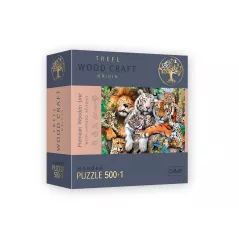 Puzzle - 500p - Wild Cats In The Jungle