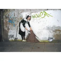 Puzzle - 1000p - Banksy - Femme de Ménage