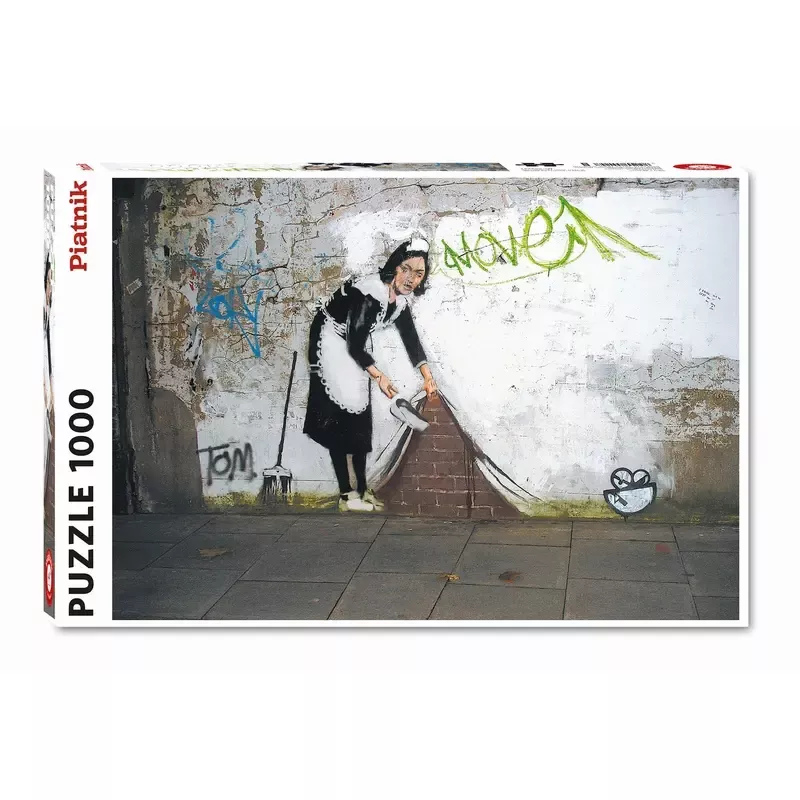 Puzzle - 1000p - Banksy - Femme de Ménage