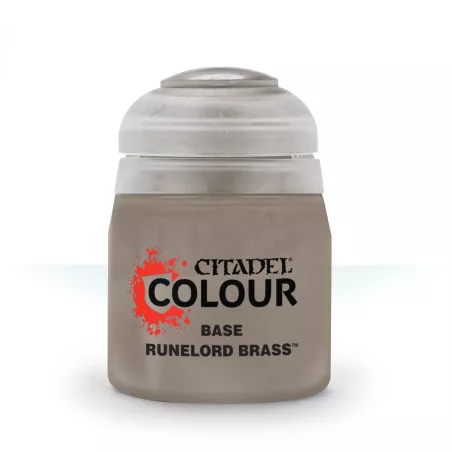 Citadel - Peinture - Base - Runelord Brass (12ml)