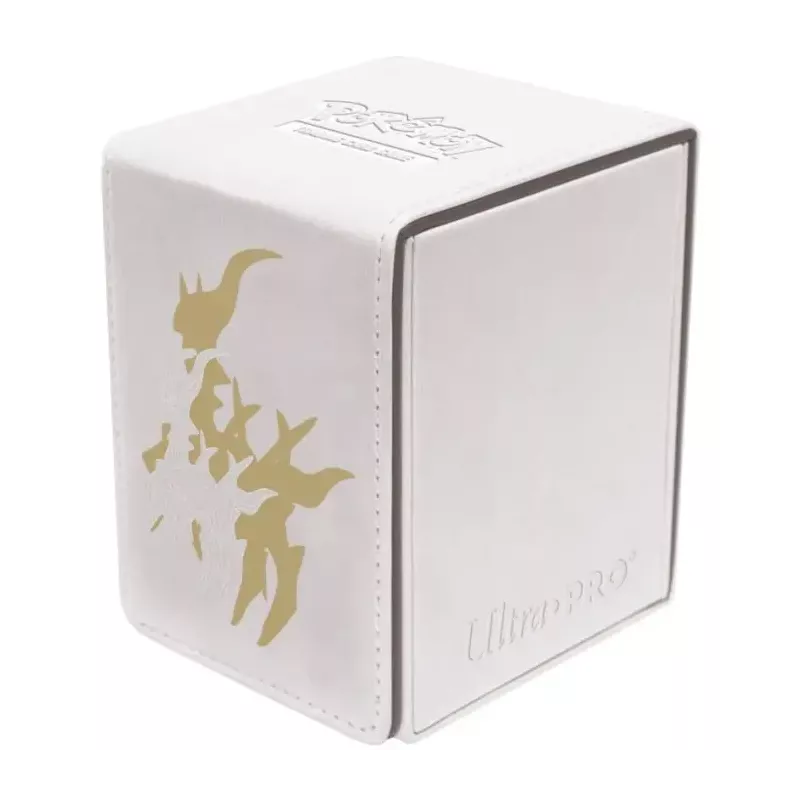 Pokémon - Ultra Pro - Deck Box - Alcove Flip Box SIMILICUIR - Arceus