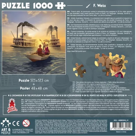 Puzzle - 1000p - Mississippi Queen