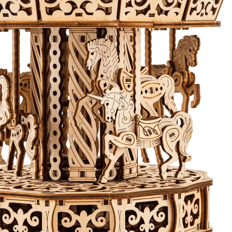 Maquette - Bois - Carrousel Parisien