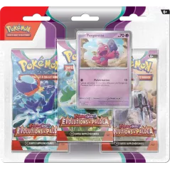 Pokémon - Pack 3 Boosters - EV02 Évolution à Paldea - Forgerette